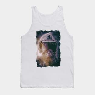 Mysterious Space Man Alien Tank Top